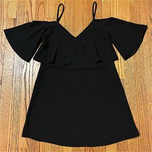 Zara Black Sleeveless Mini Sundress
